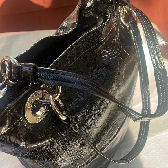 Coach Alex patent leather tote - Picture 10 of 16
